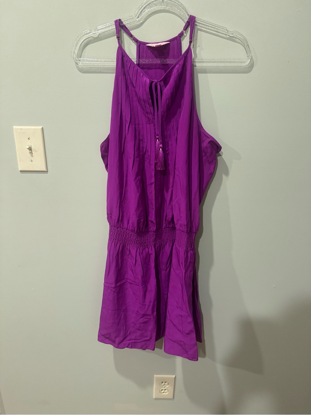 Lilly Pulitzer Purple Sleeveless Midi Dress